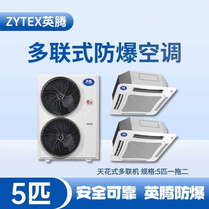 BKF-120-Ex(12D) 防爆多聯(lián)式空調(diào)天花式一拖二 油站儲(chǔ)藏庫使用